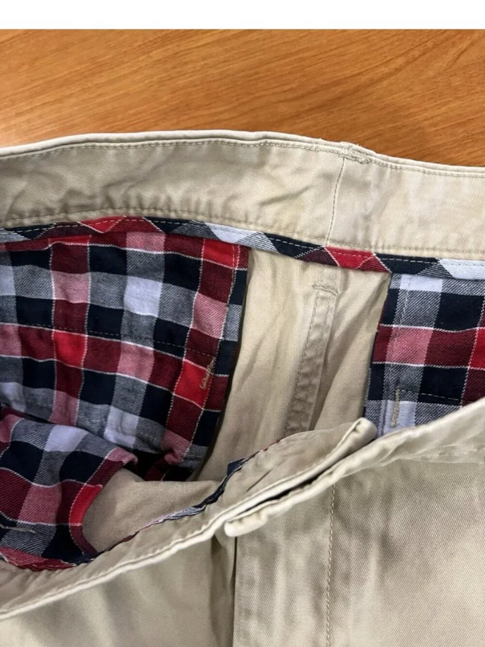 Bonobos Stretch Chino Pants Men's 33x34 Khaki Tan Straight Fit Business Casual